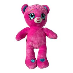 Build A Bear Shopkins Bear 17" Hot Pink Plush Stuffed D'Lish Donut BAB