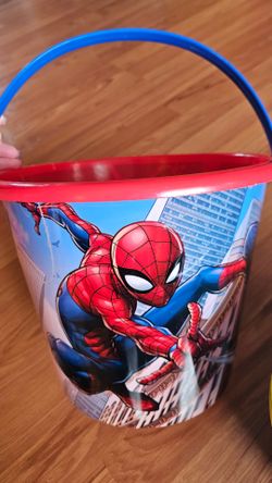 Spiderman bucket/pail