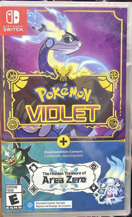 Pokemon Violet ÷ DLC Nintendo Switch New