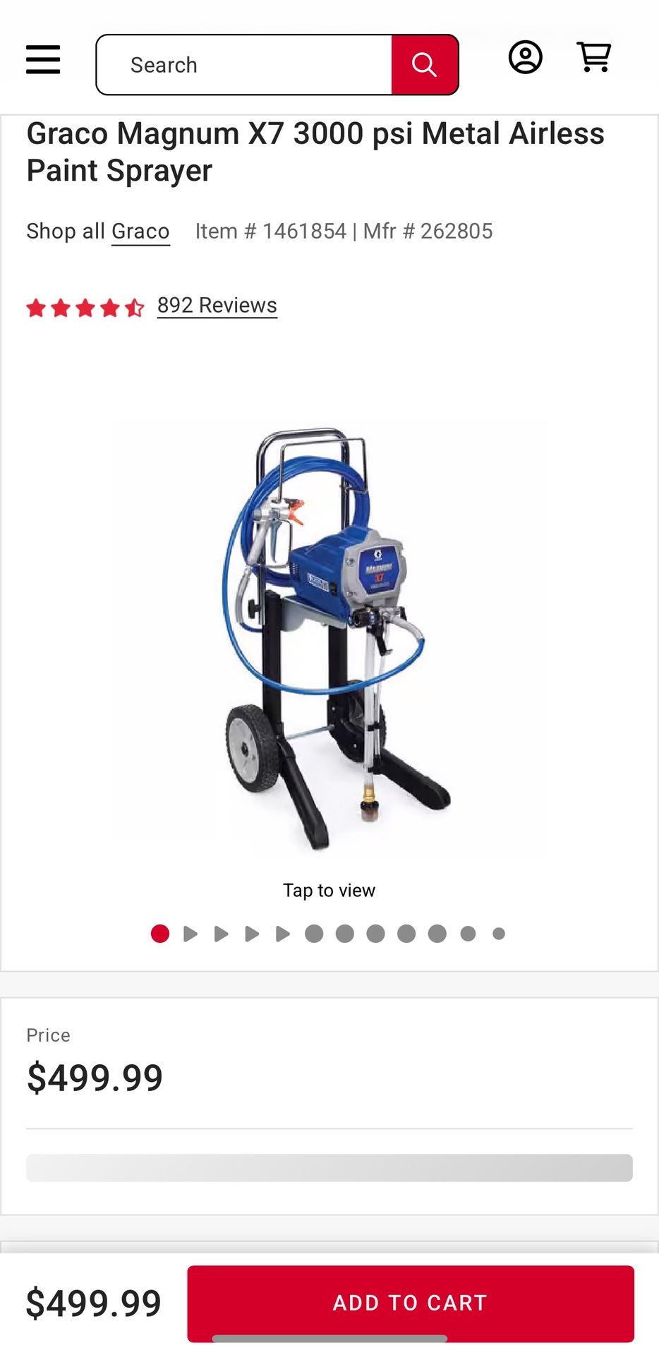 Graco Magnum X7 3000 PSI