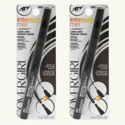 2 Pieces Of COVERGIRL Intensify Me! by LashBlast Liquid Liner 305 smoked amber - 0.03 Fl. Oz.