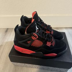 Jordan 4 Red Thunder 