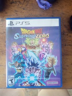 Dragon ball Z sparkling zero for PS5