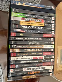 PS2 GAMES- XBOX ORIGINAL, PS3, PLAYSTATION 2