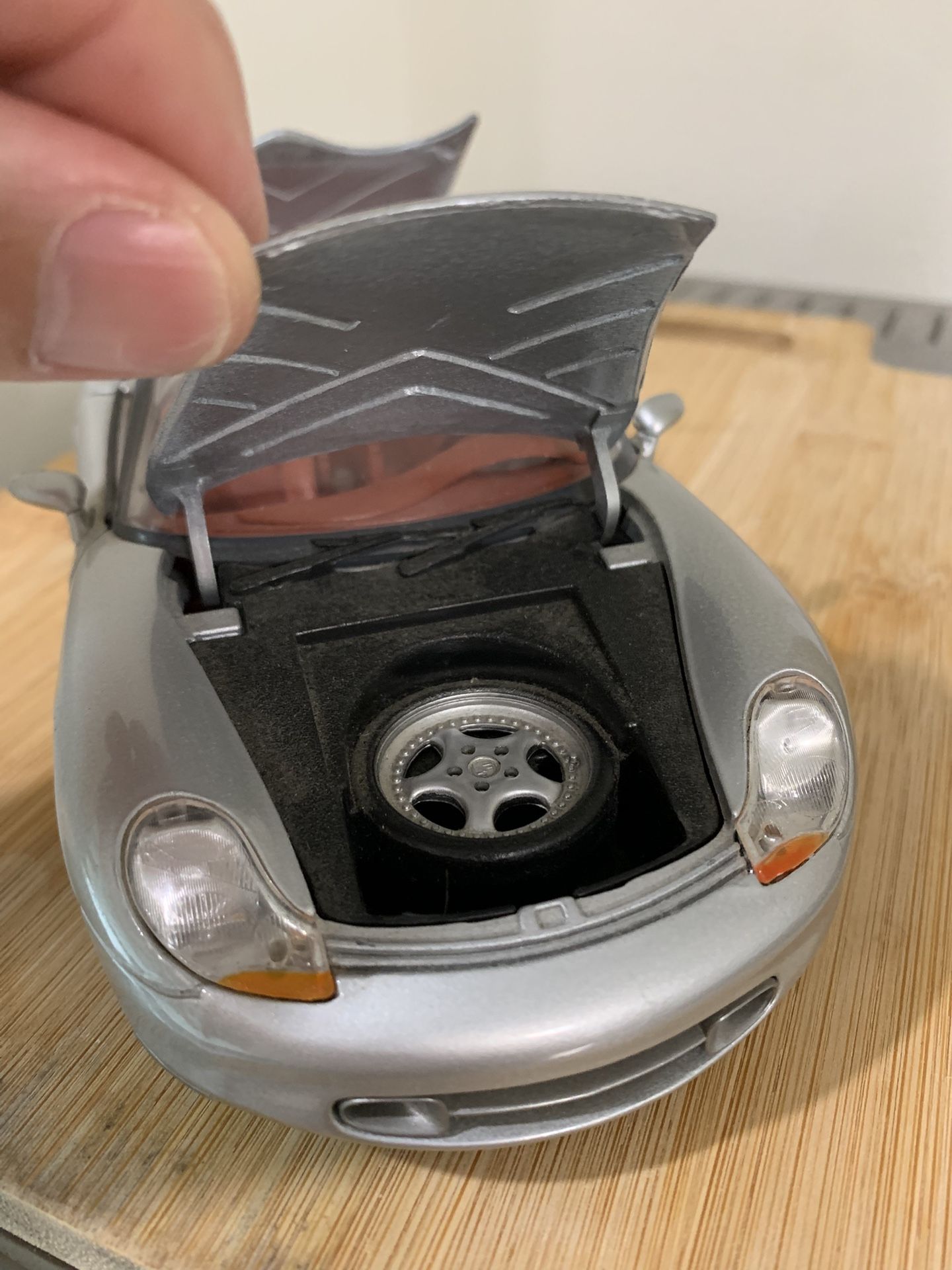 Porsche 911 Diecast Model Car Maisto Porsche Boxster 1 18 Silver