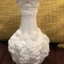 Vintage Milk Glass Vase