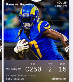 LA Rams vs Green Bay Packers