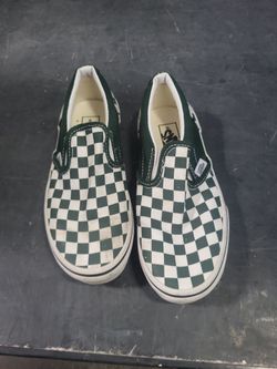 VANS Checkered slip ons YOUTH