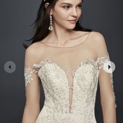 New Never Worn Wedding Dress Gown 4 Galina Ivory 