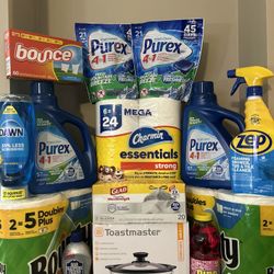 Household Bundle Purex/Bounty/Charmin