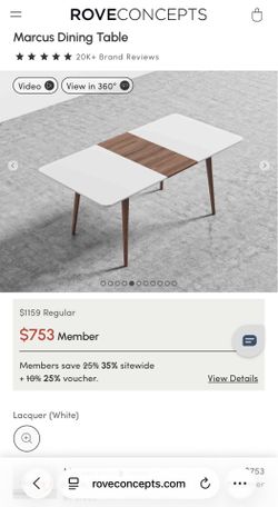Rove Concepts Marcus Dining Table