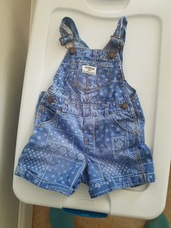 2t girls osh kosh shortalls