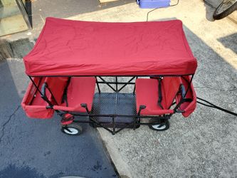 On The Edge Wagon With Seats N Removable Canopy