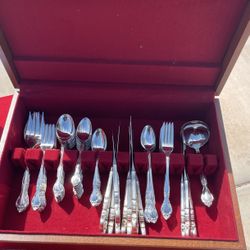 Set Of Silver Silverwear