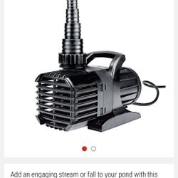 CREEKSTONE 4500 GPH Submersible Waterfall Pump NIB 