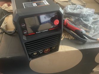 3 In 1 135 Amp MIG Welder With Flux Core 110V IGBT Inverter For MIG Stick And Lift TIG Welding With Large LED Digital Display