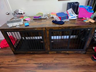Double Dog Crate