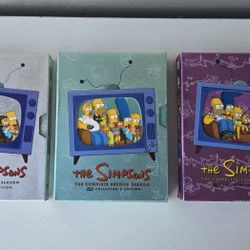 THE SIMPSONS DVD COLLECTOR'S EDITION SEASONS 1 2 AND 3