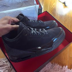 Black cat 3’s (Size 10.5) 