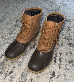 Never-worn L.L. Bean Men’s Size 10 Boots