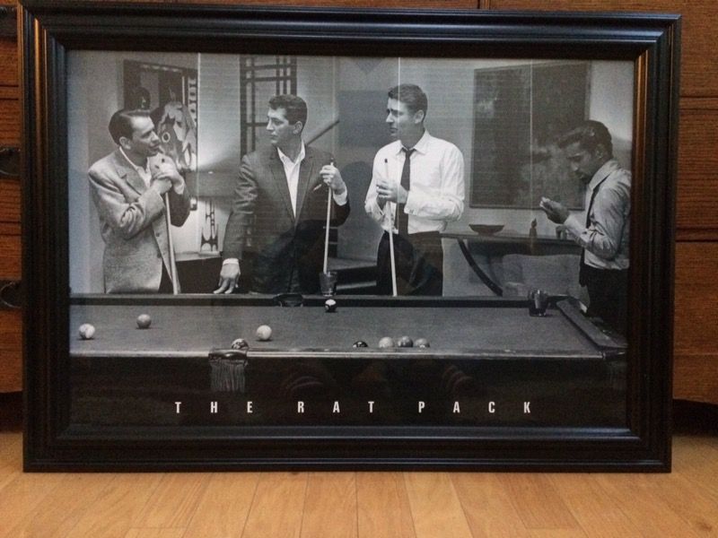 Classic RatPack Framed Photo