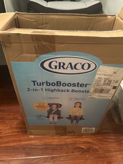***GRACO TURBO BOOSTER 2-in-1*** *****HIGHBACK BOOSTER*****