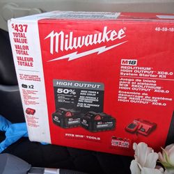 Milwaukee batteries