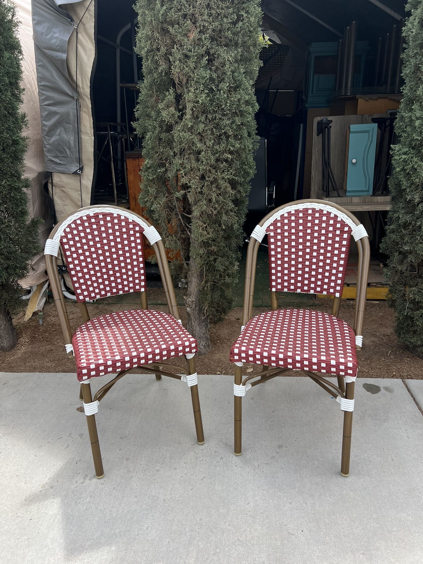 Metal Bistro Chairs!