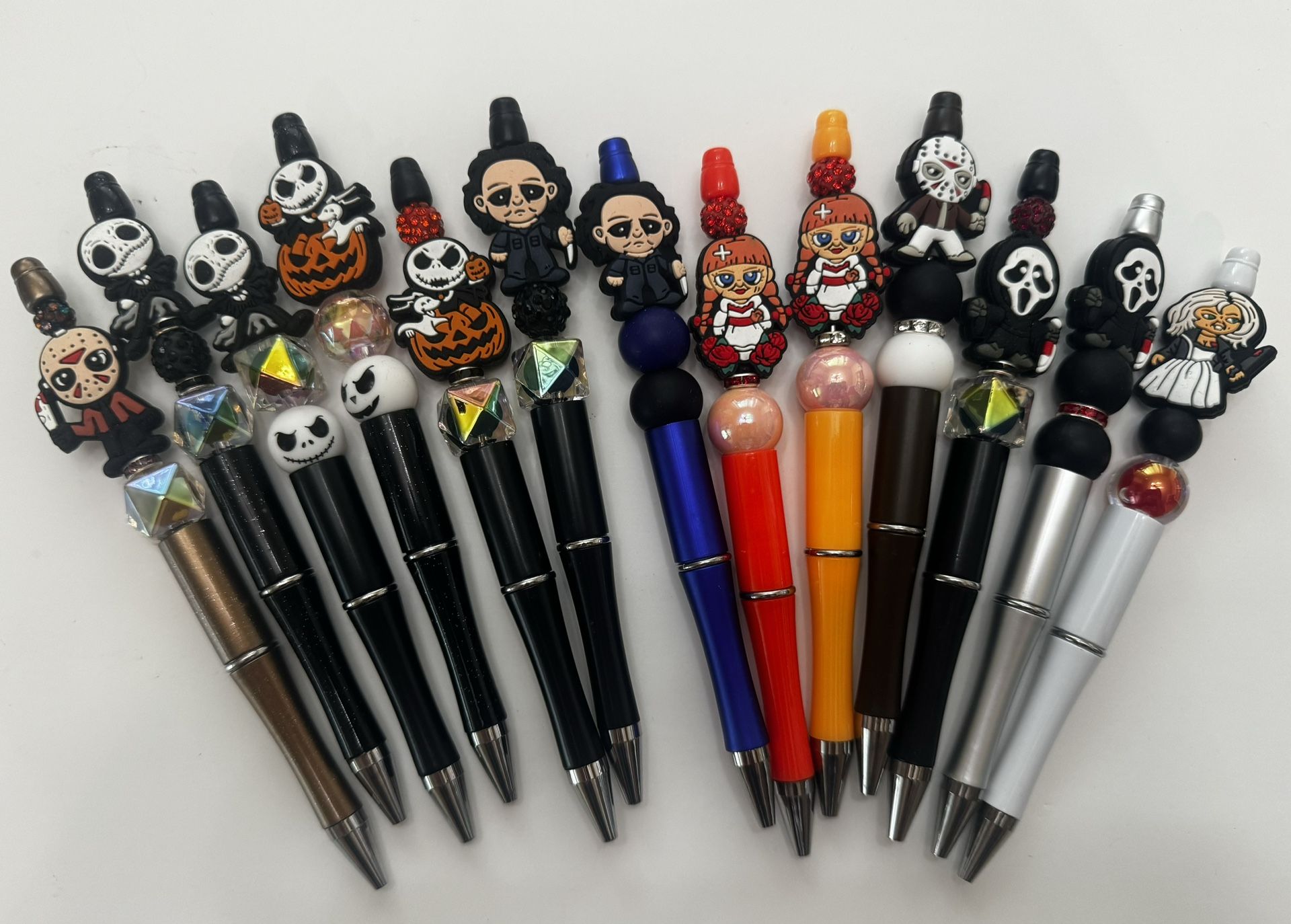 Halloween Horror Handmade Beaded Pens