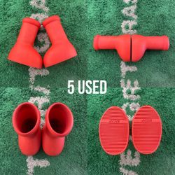 MSCHF Big Red Boot Size 5