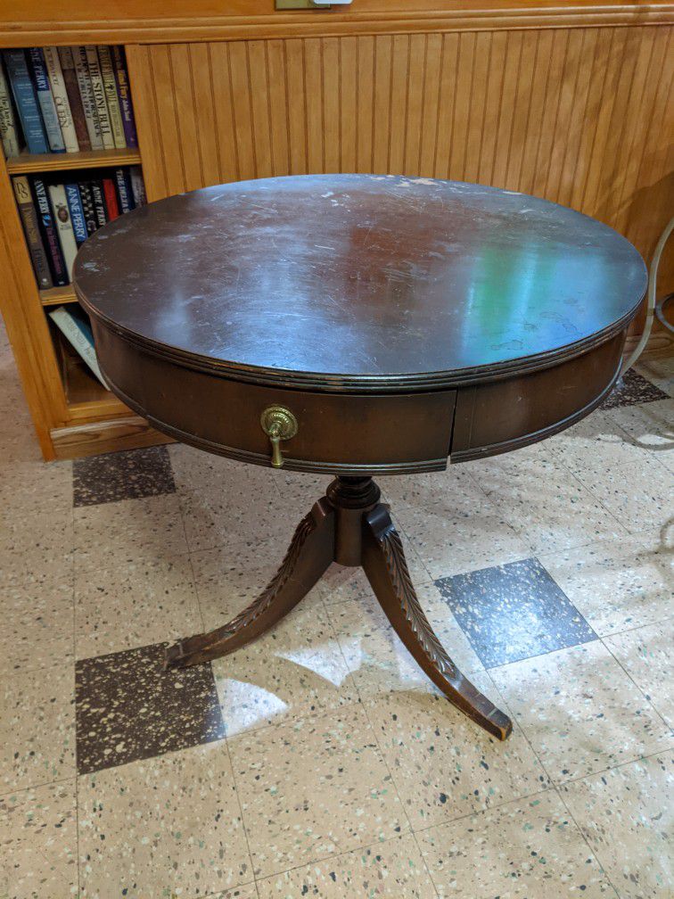 Round "Drum" Table