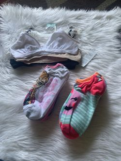 Girls socks and bra new