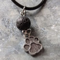 Paw Aromatherapy Necklace 