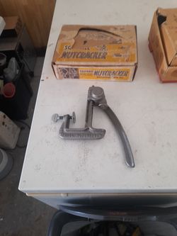Vintage Squirrel Nutcracker with Original Box