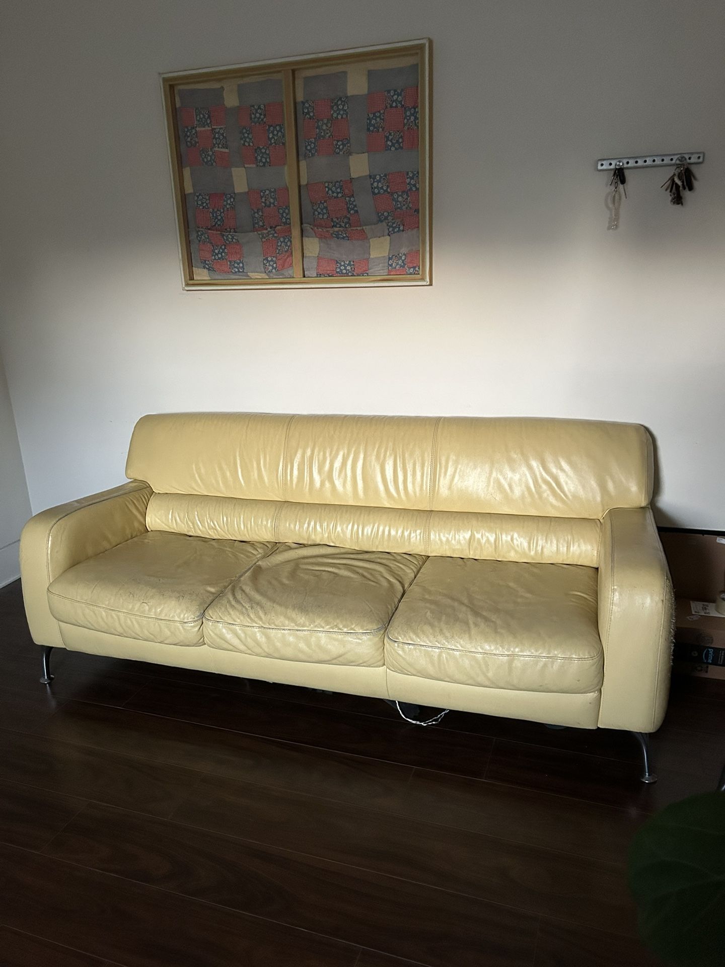 Vintage Leather Couch