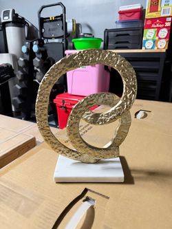 Gold accent decor