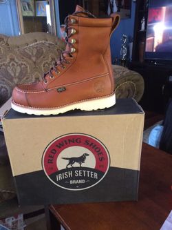 Red wings work boots waterproof