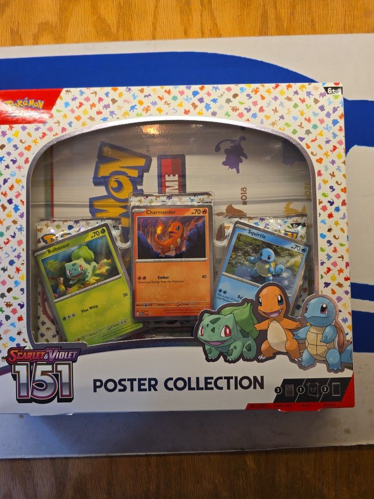 Pokemon 151 Poster Collection Box 