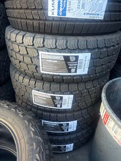 Lt285/75/16 PEGASUS AT #4 NEW TIRES INSTALLATION AND BALANCE INCLUDED 50,000 MILES
