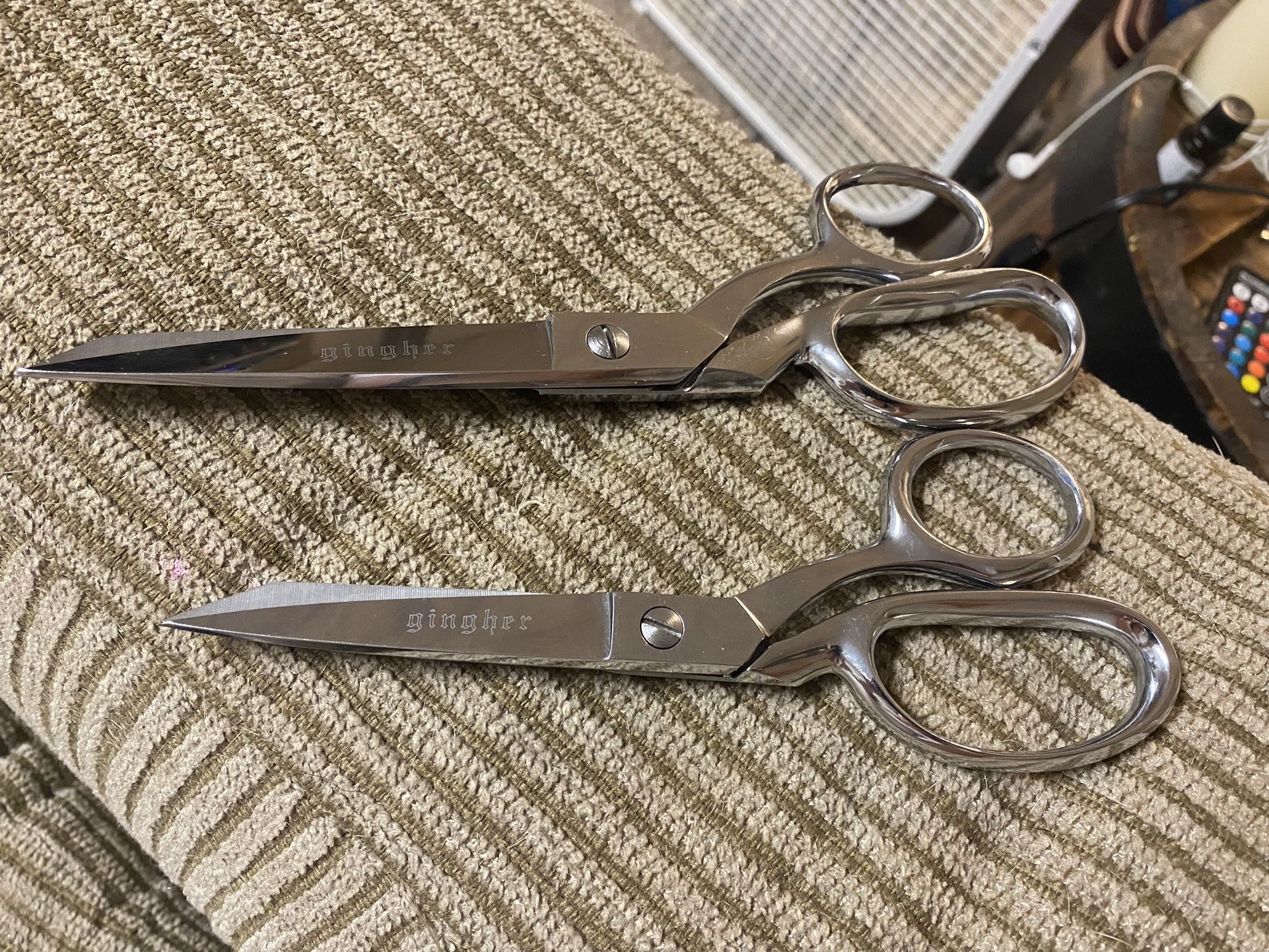 Pair Of Gingher Sewing Scissors