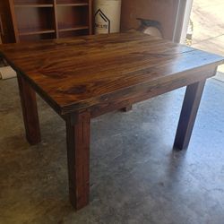 James & James  Wood Dining Table