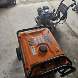 Generator And Power Washer