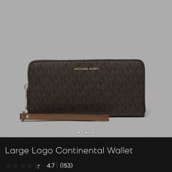 Large Michael Kors Wallet, Brand New!