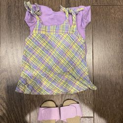 American Girl Plaid Dress