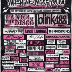 2 Tickets To When We Were Young 2025