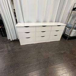 White 9 Dresser Dresser 