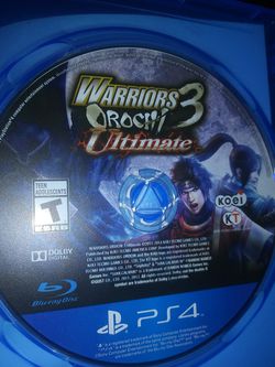 PS4 DVD game