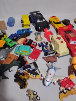 Mixed Lot of Kids Toy Figures and Vehicles