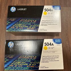Hp Toner 504a Yellow(2)