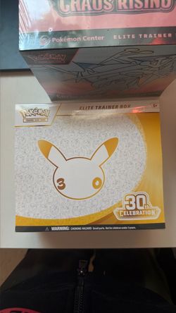 Pokemon 30th elite train box